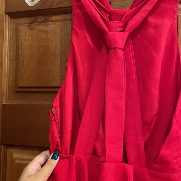KEEPSAKE Red Tie Dress - Picture 4 of 7